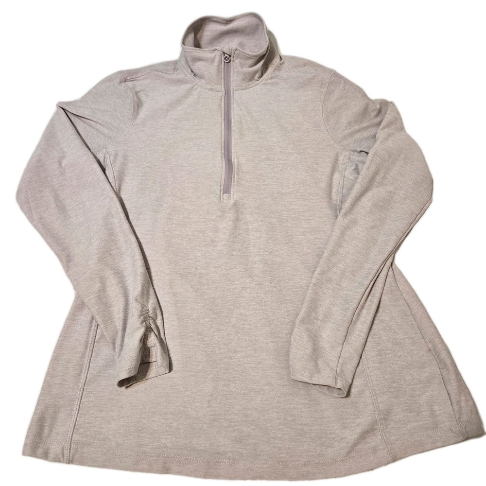Layer 8 Women's 1/4 Zip Qwick Dry Pullover Lavender Size Medium